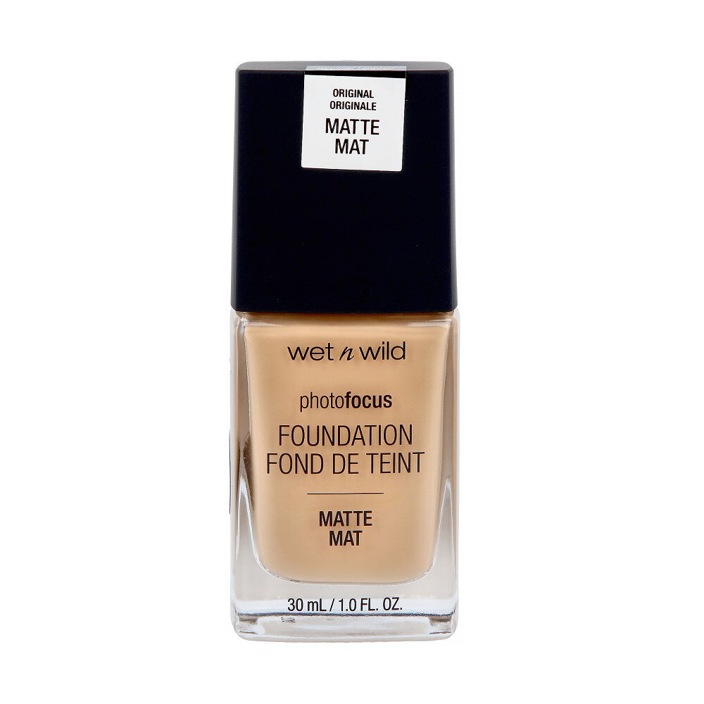 

Wet n Wild Photo Focus Foundation Golden Beige Разглаживающая тональная основа для лица 30мл