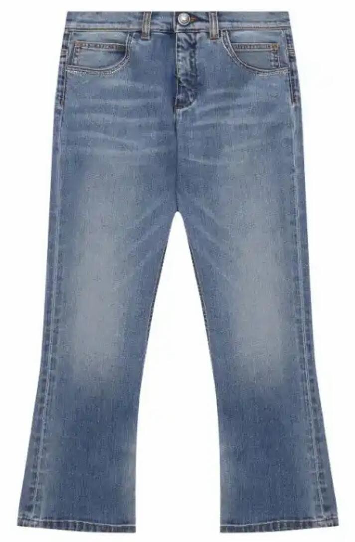 

Джинсы буткат Balmain