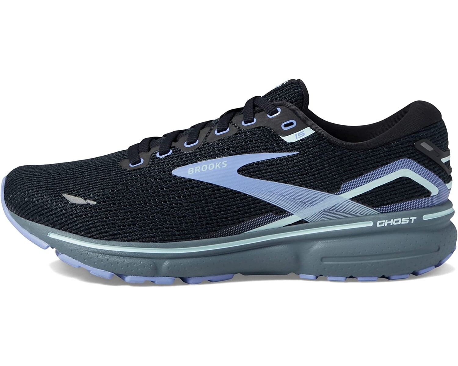 

Кроссовки Ghost 15 Brooks, черный