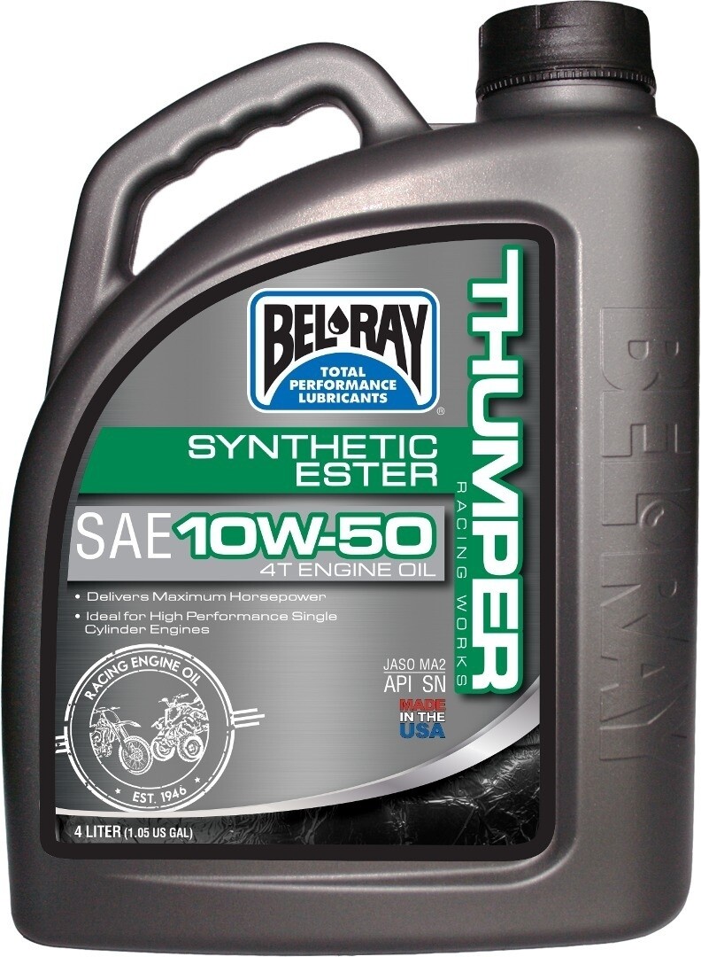 

Масло Bel-Ray Works Thumper Racing 10W-50 Моторное 4 литров