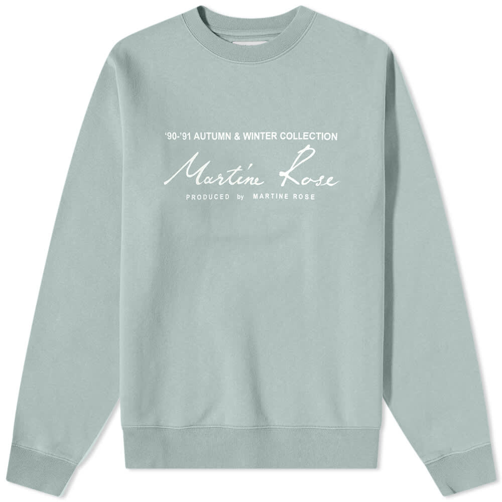 

Толстовка Martine Rose Logo Crew Sweat, Серый