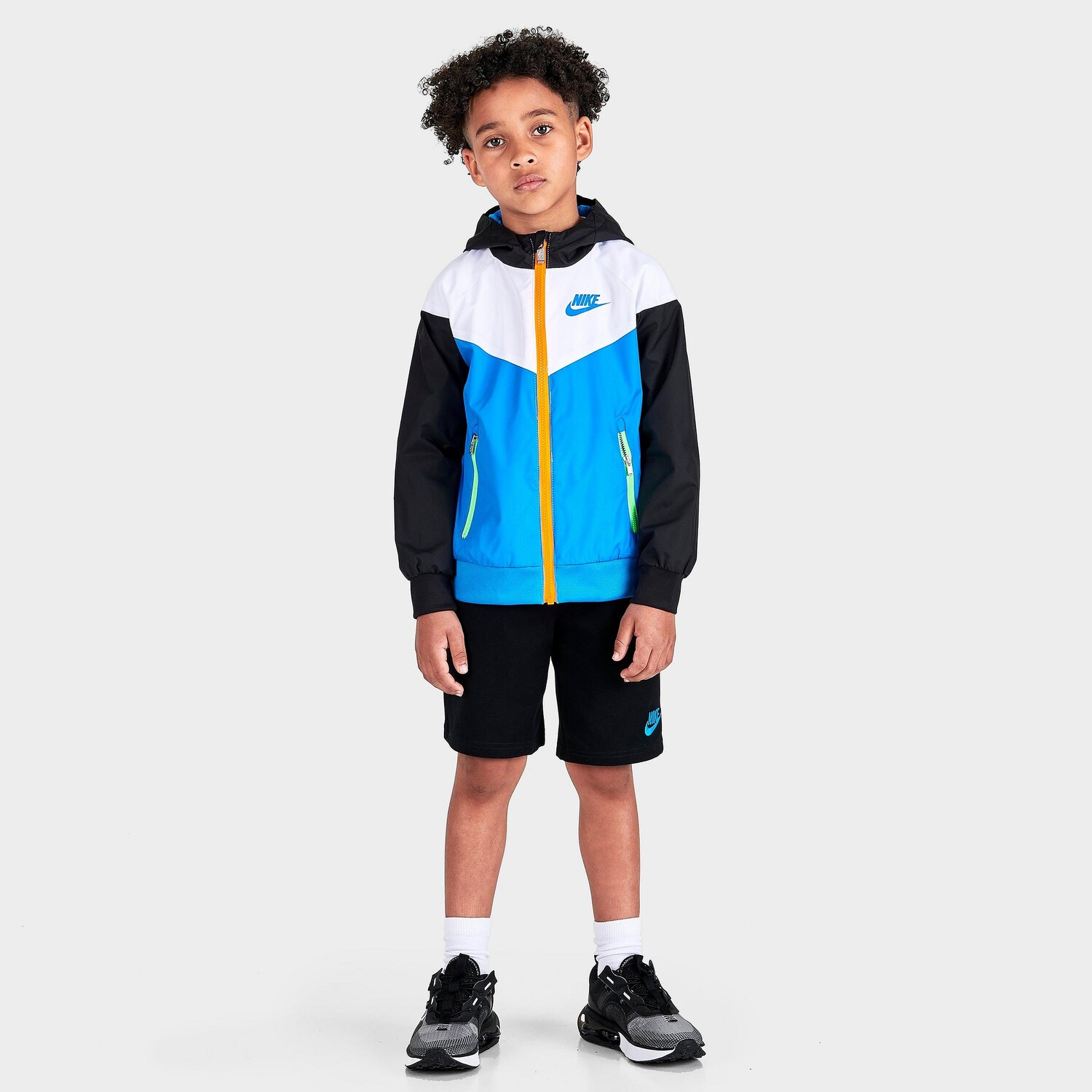 

Куртка и шорты Nike Thrill Seeker Windrunner для маленьких детей, синий