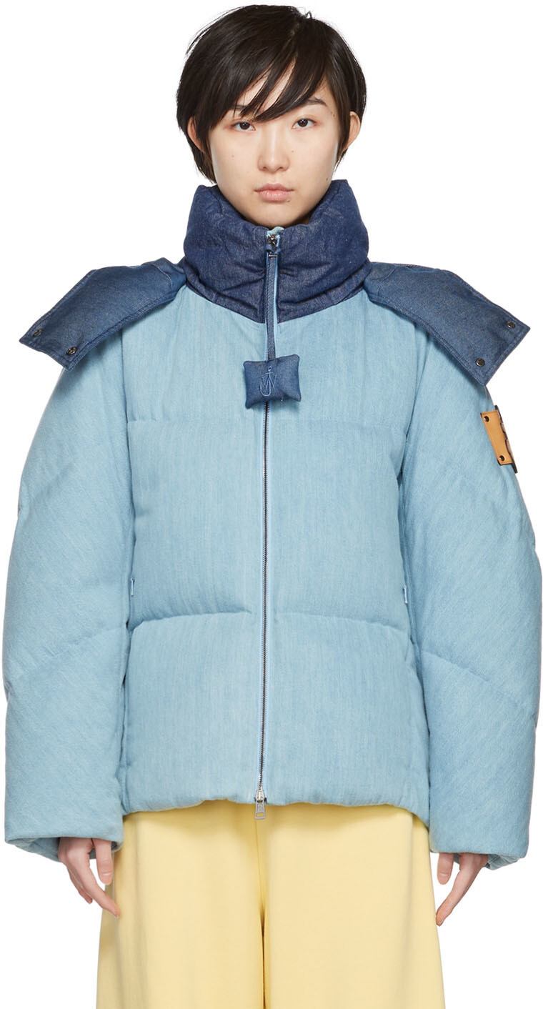 

1 Синий пуховик Moncler JW Anderson Whinfell Moncler Genius