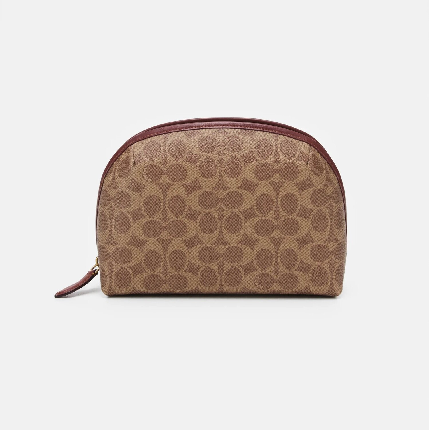 

Косметичка Coated Signature Julienne Cosmetic Case, коричневый