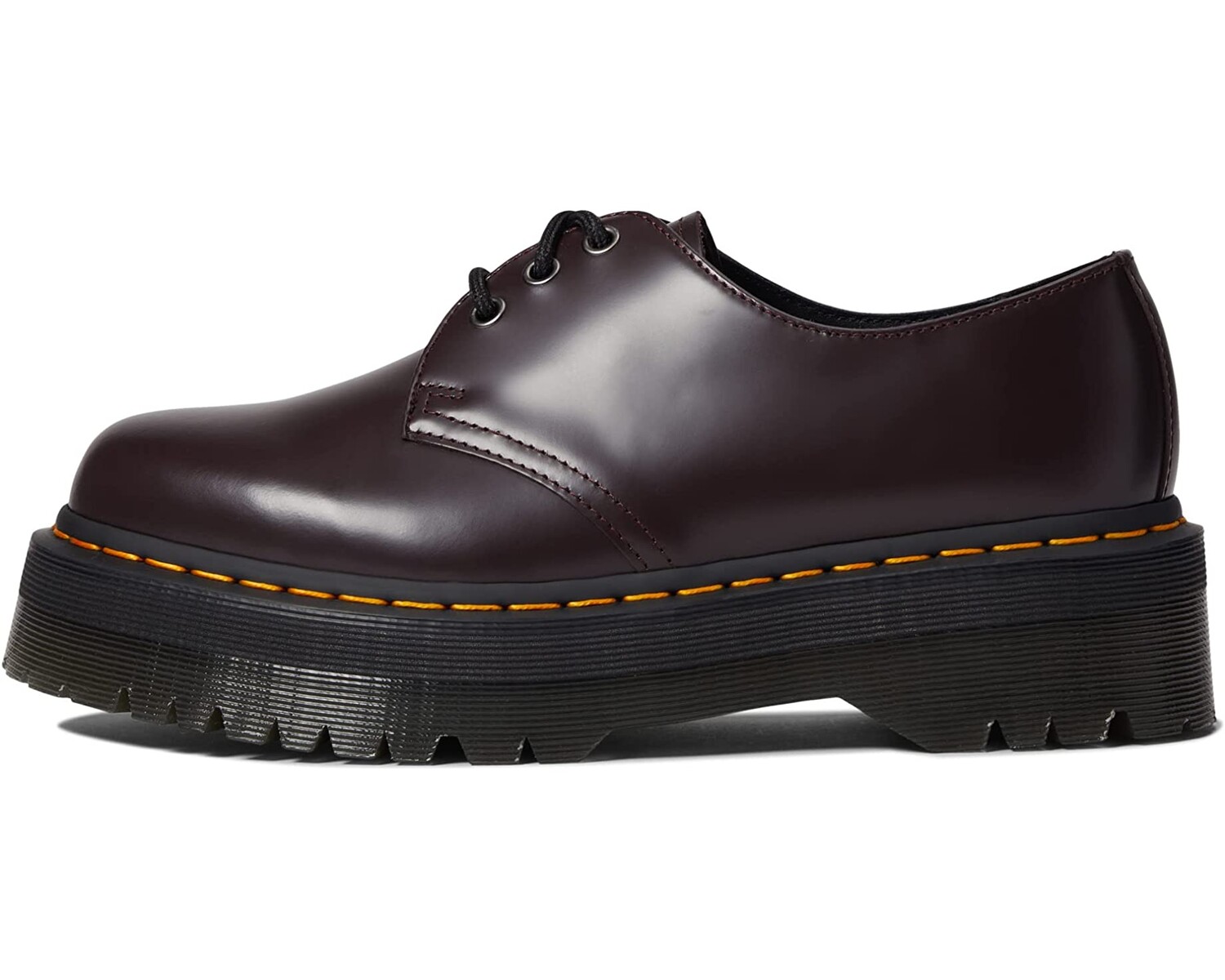 

Оксфорды 1461 Quad Dr. Martens, бургундия гладкая