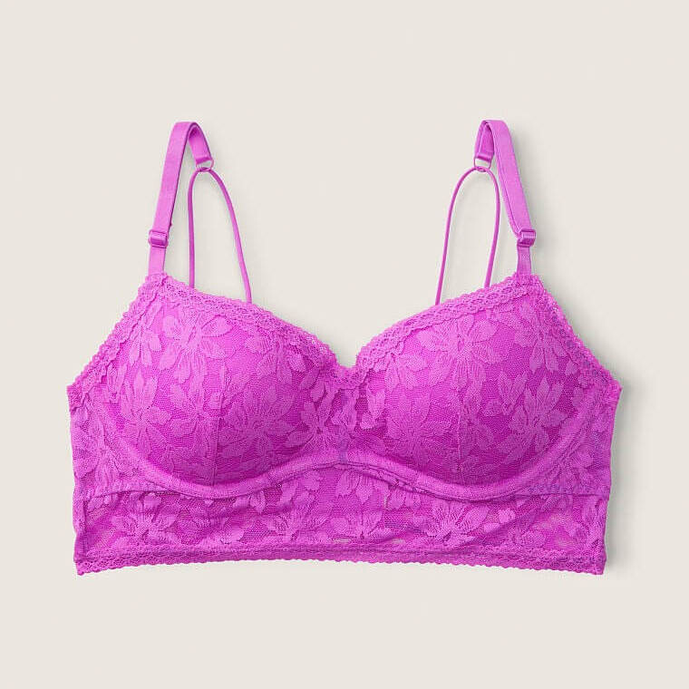 

Бралетт Pink Lace Push-Up, фуксия
