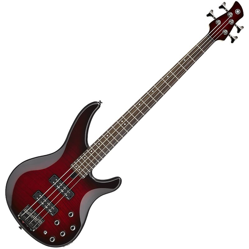 

Yamaha TRBX604FM 4-струнная бас-гитара - темно-красный взрыв TRBX604FM DRB