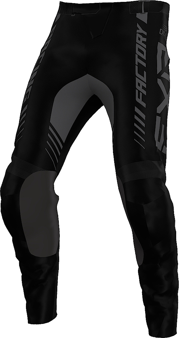 Брюки FXR Clutch Pro 2023 для мотокросса Брюки, черный/темно - серый брюки р 58 цвет темно серый