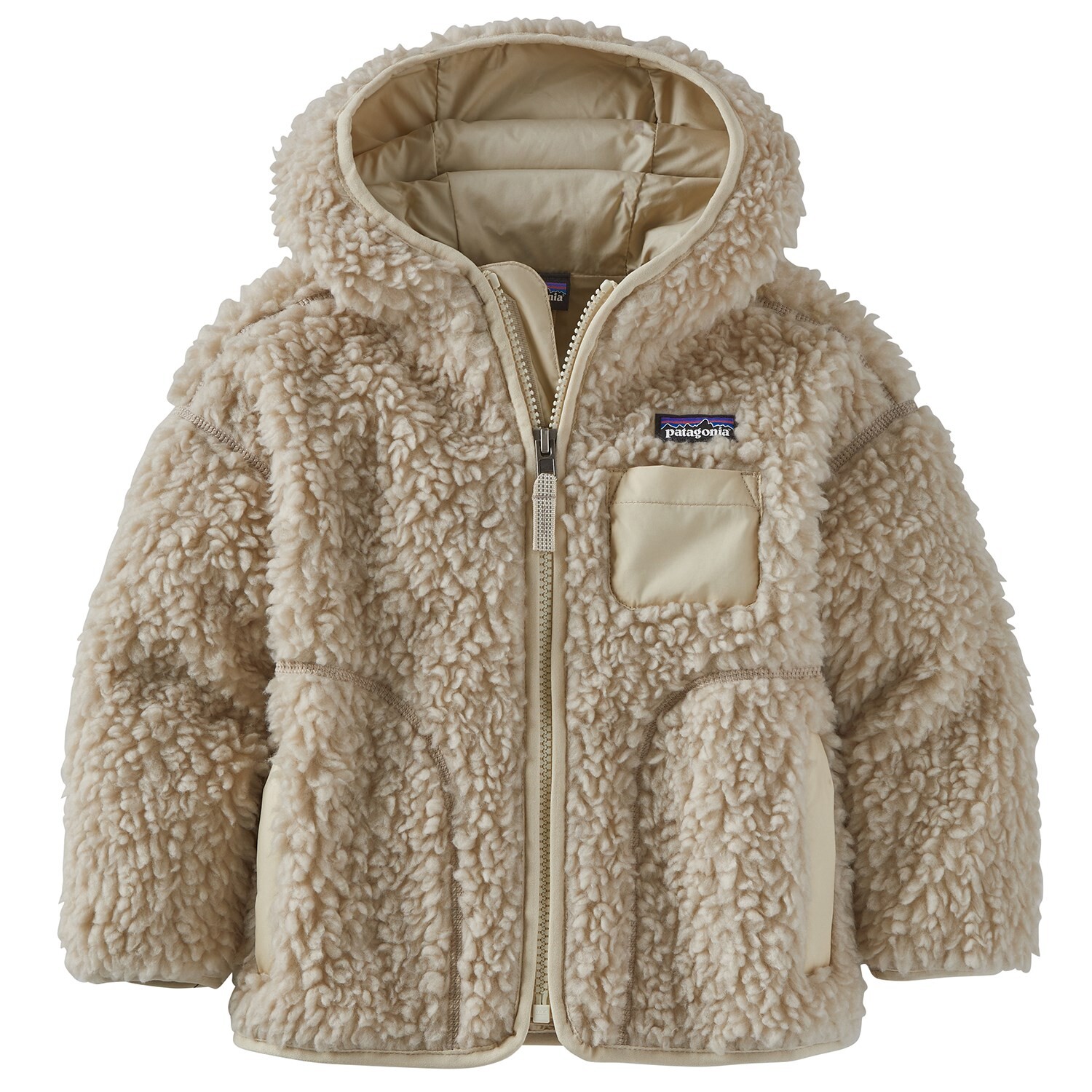 

Толстовка Patagonia RetroX для младенцев, бежевый