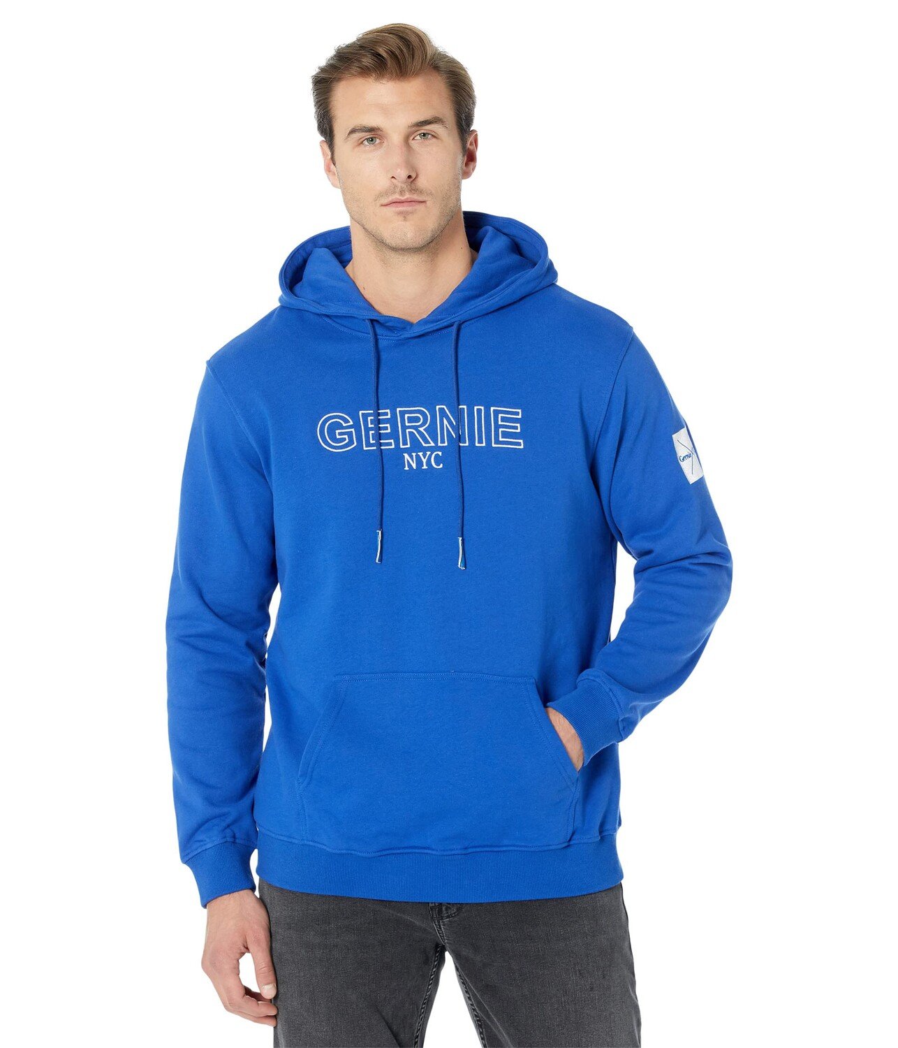 

Худи Gernie, Arm Patch Hoodie, Синий