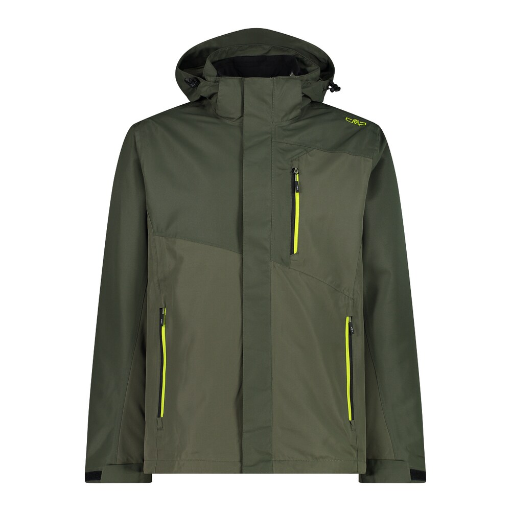 Уличная куртка Cmp, зеленый/неоново-зеленый рюкзак silwerhof power 18 л серый неоново зеленый