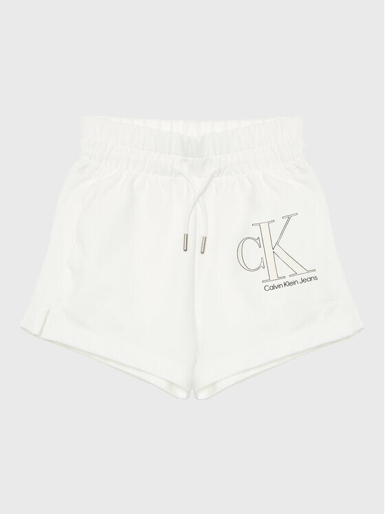

Спортивные шорты стандартного кроя Calvin Klein, белый