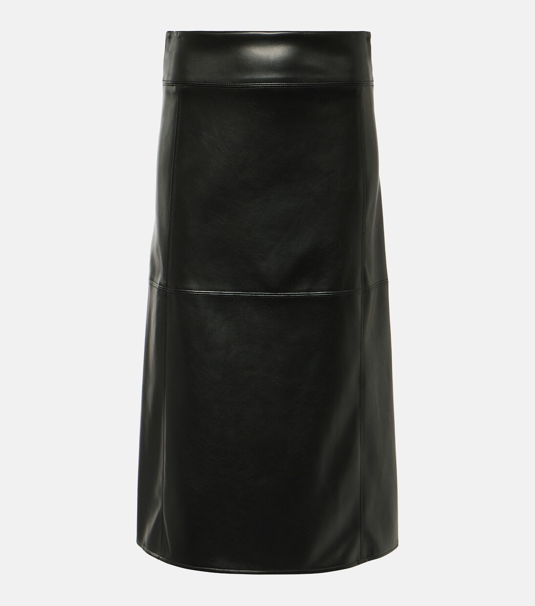 

Юбка миди rimini из искусственной кожи 'S Max Mara, черный