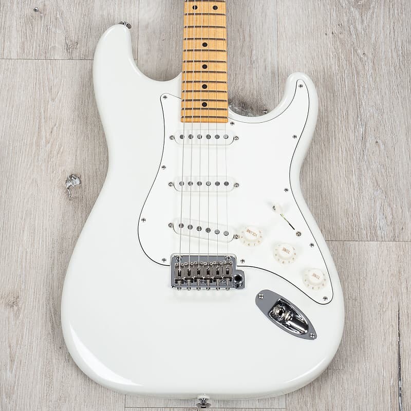 

Электрогитара Suhr Classic S SSS Guitar, Olympic White, Maple Fretboard, SSCII Silent Electronics