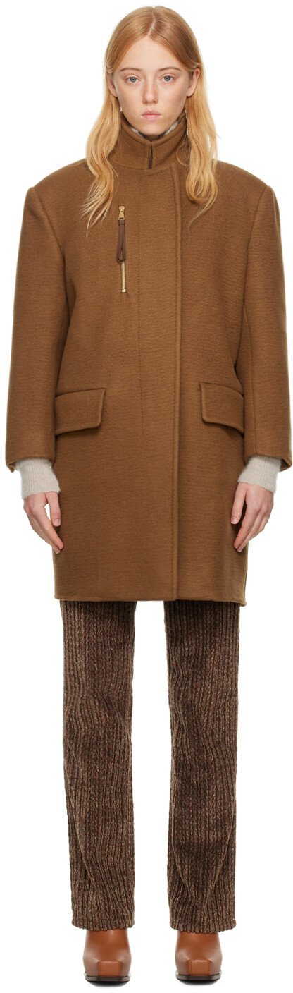 

Коричневое пальто Tolosa Max Mara, Коричневый