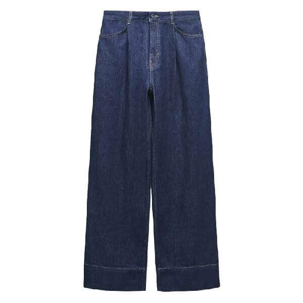

Джинсы Zara Z1975 Wide Leg Pleats, синий