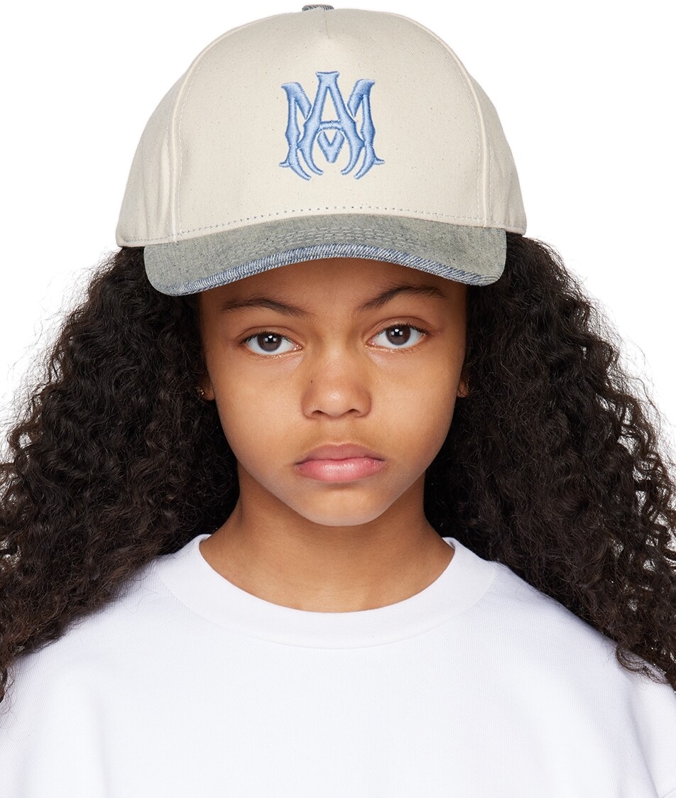 

Детская бейсболка Off-White & Blue 'MA' Trucker AMIRI