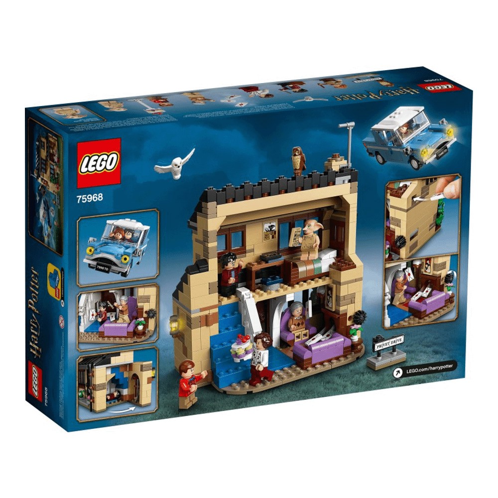 Lego Конструктор Harry Potter 75968 Тисовая улица, дом 4