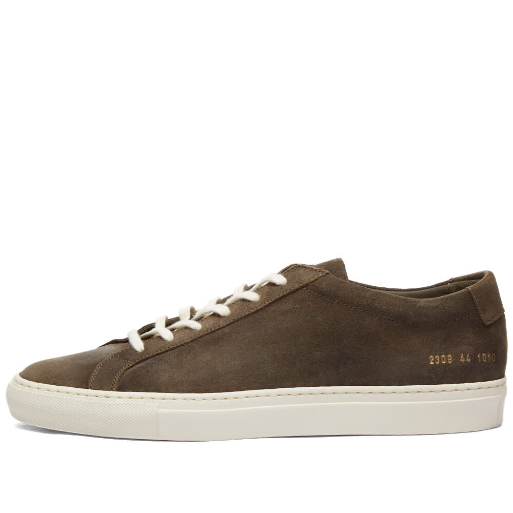 

Кроссовки Common Projects Achilles Low Waxed Suede