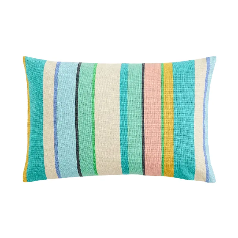 

Чехол для декоративной подушки H&M Home Striped, голубой