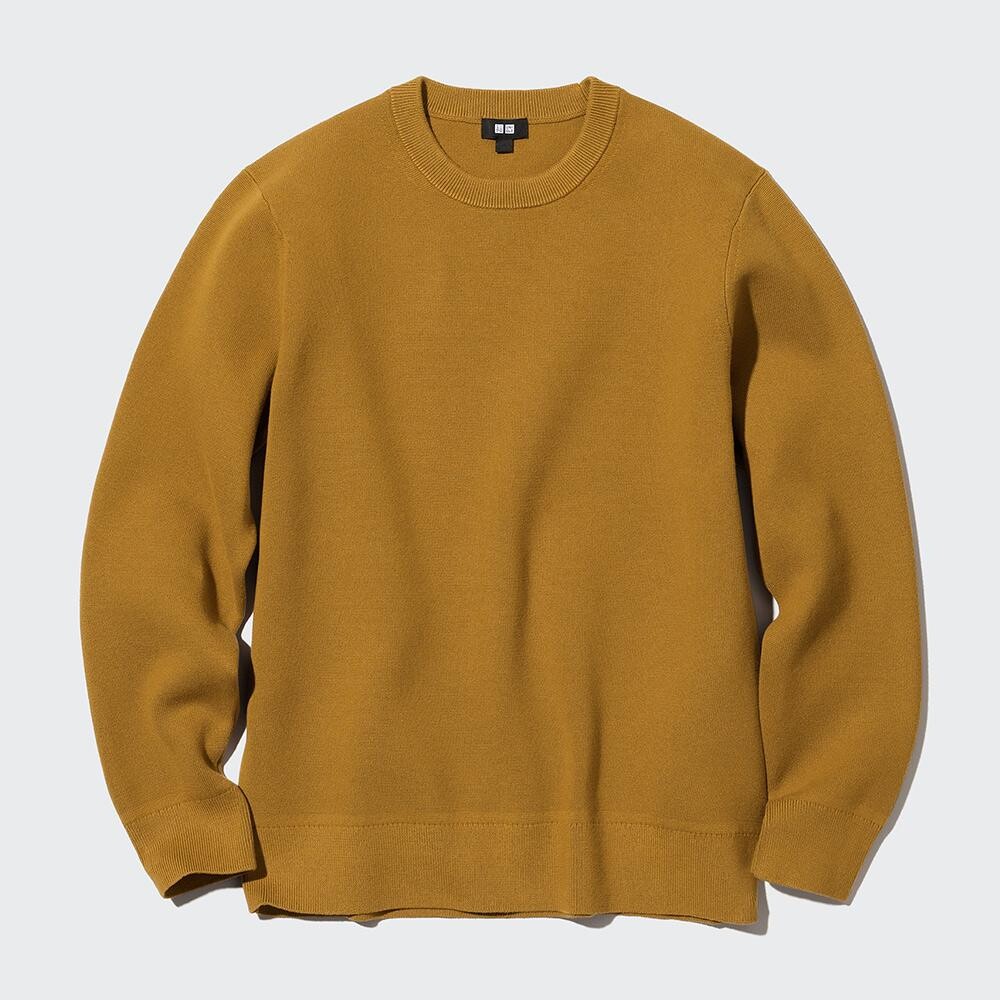 

Свитер унисекс Uniqlo, горчица