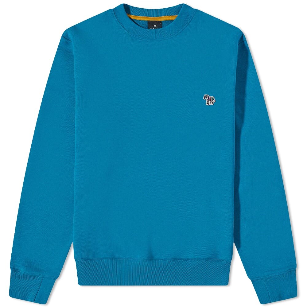 

Толстовка Paul Smith Zebra Crew Sweat, Синий