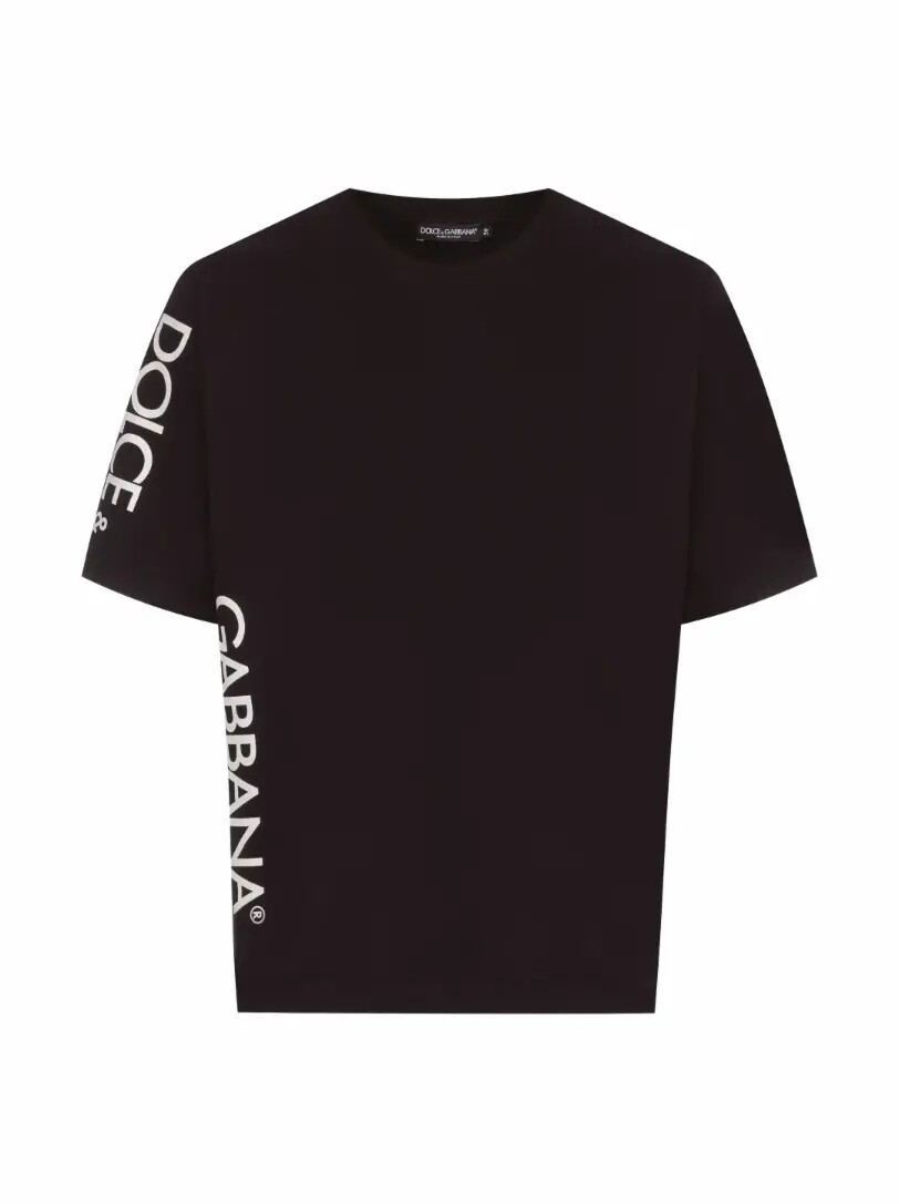 

Оверсайз футболка с логотипом Dolce&Gabbana