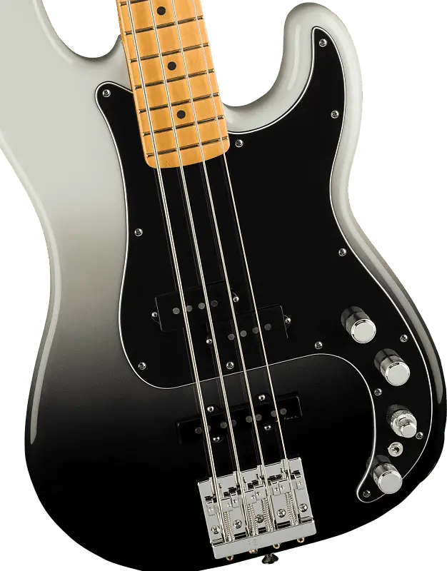

Бас-гитара Fender Player Plus Precision с кленовым грифом 2021 Silver Smoke Player Plus Precision Bass with Maple Fretboard