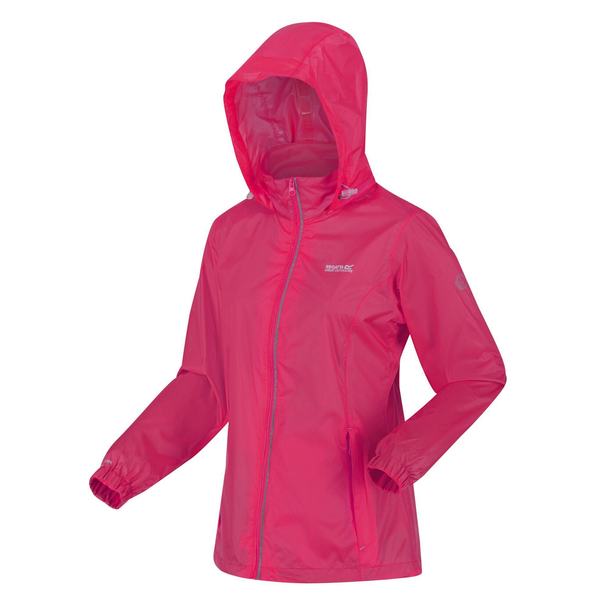 Куртка Regatta Corinne IV легкая непромокаемая, розовый