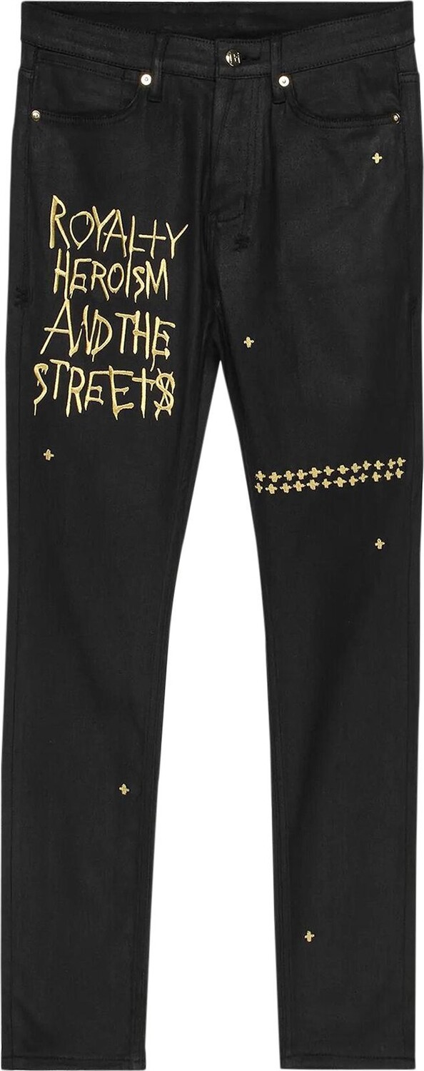 

Брюки Ksubi 23 Van Winkle Pants 'Jet Black', черный