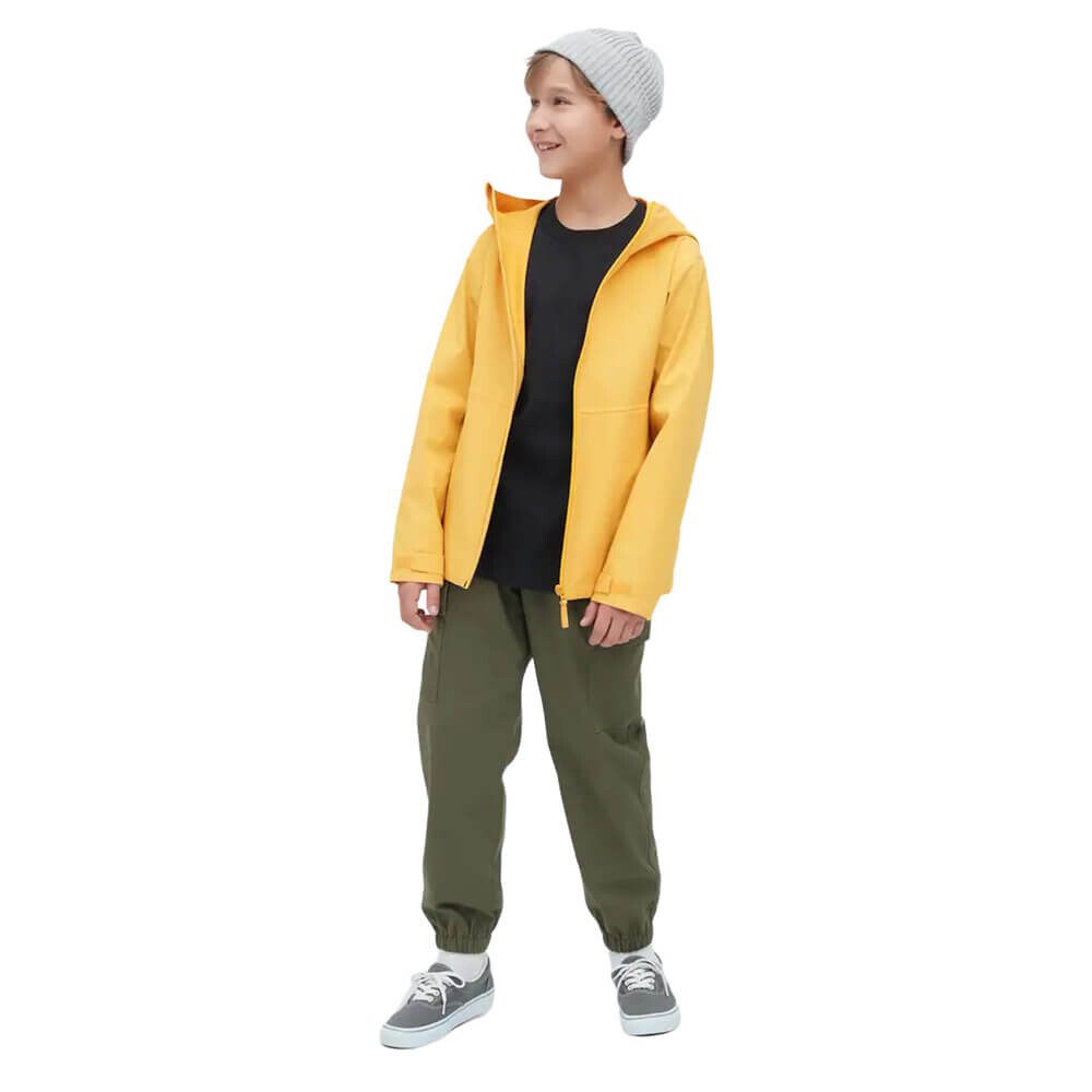 

Детская парка Uniqlo Blocktech Hooded, желтый