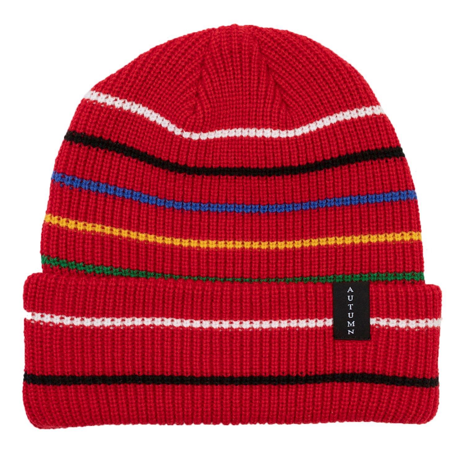 шапка бини alaskan размер l красный Шапка - Бини Autumn Select с несколькими полосками, красный