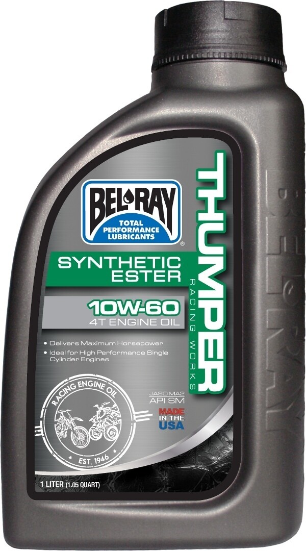 

Масло Bel-Ray Works Thumper Racing 10W-60 Моторное 1 литр