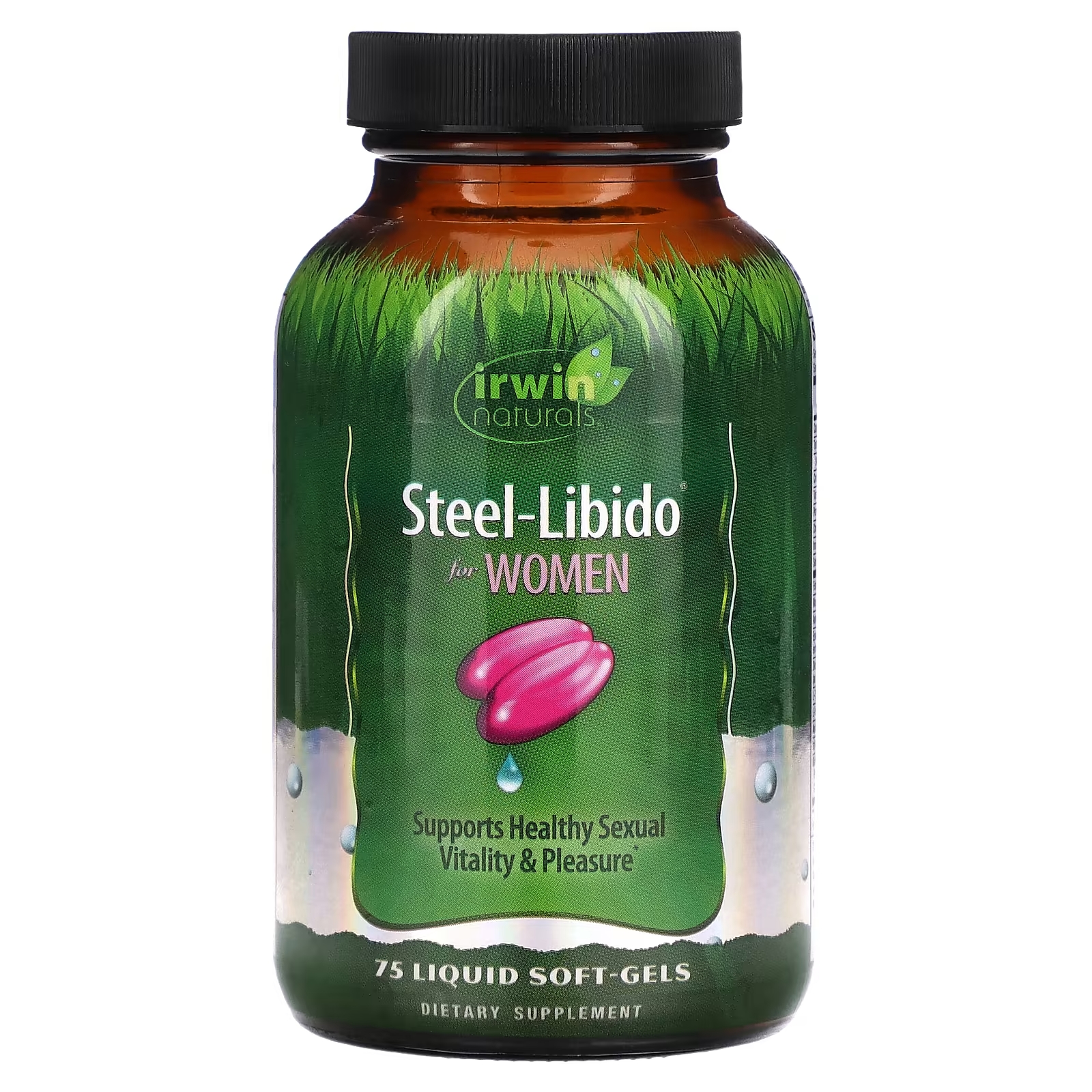 Irwin Naturals Steel-Libido для женщин, 75 гелевых капсул - фото