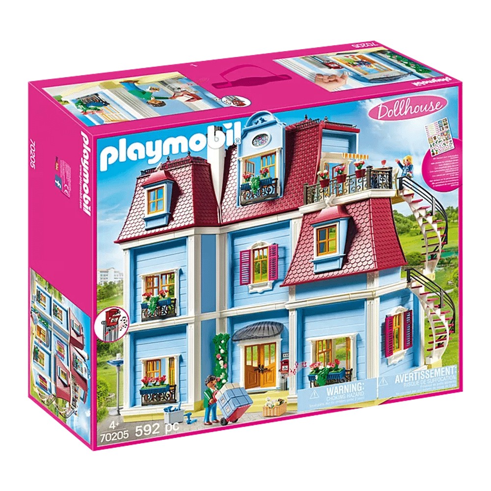 цена Конструктор Playmobil 70205 Большой кукольный дом