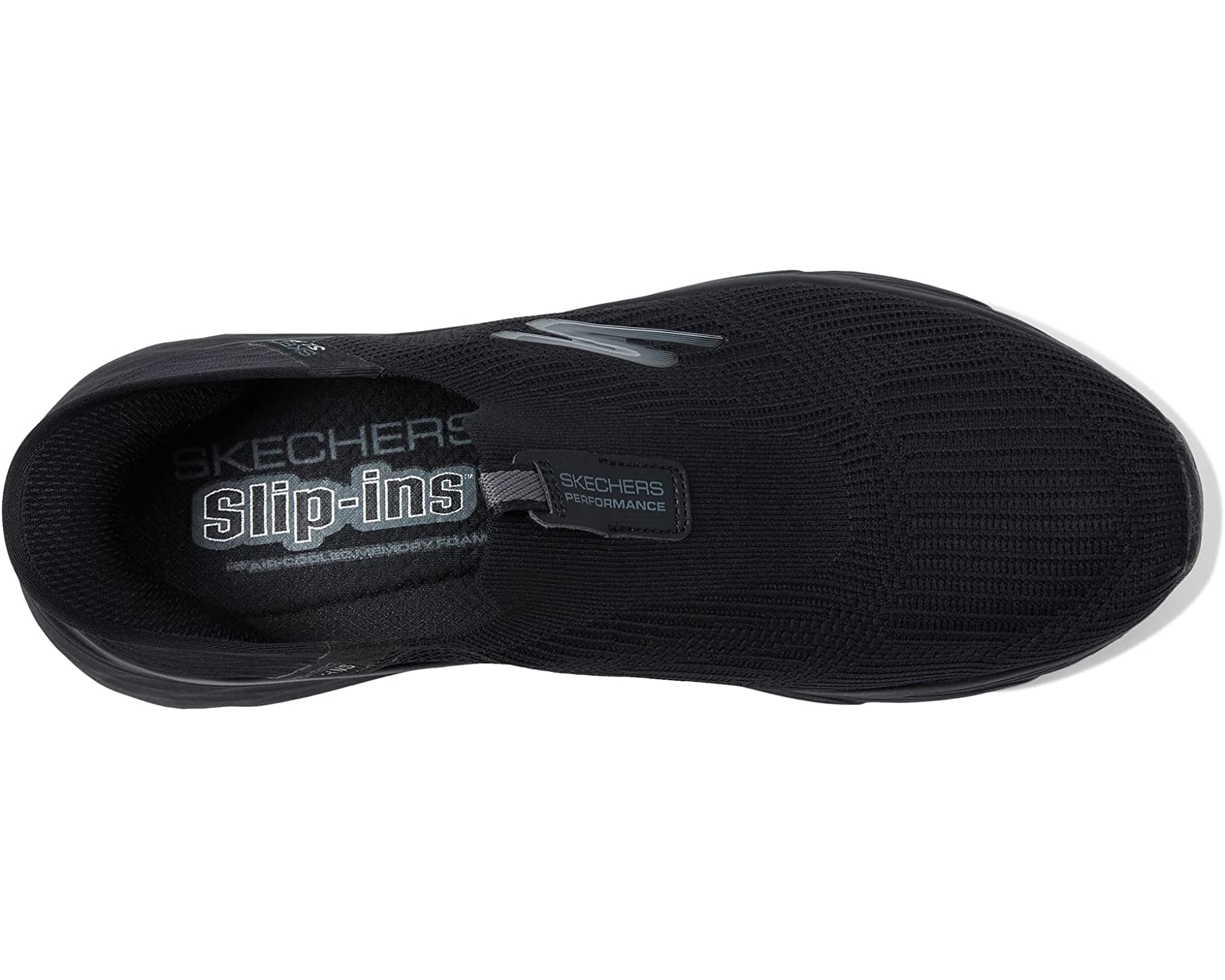 Кроссовки Max Cushioning Elite Slip-Ins - Avantageous SKECHERS, черный кроссовки для мальчиков skechers max cushioning premier черный