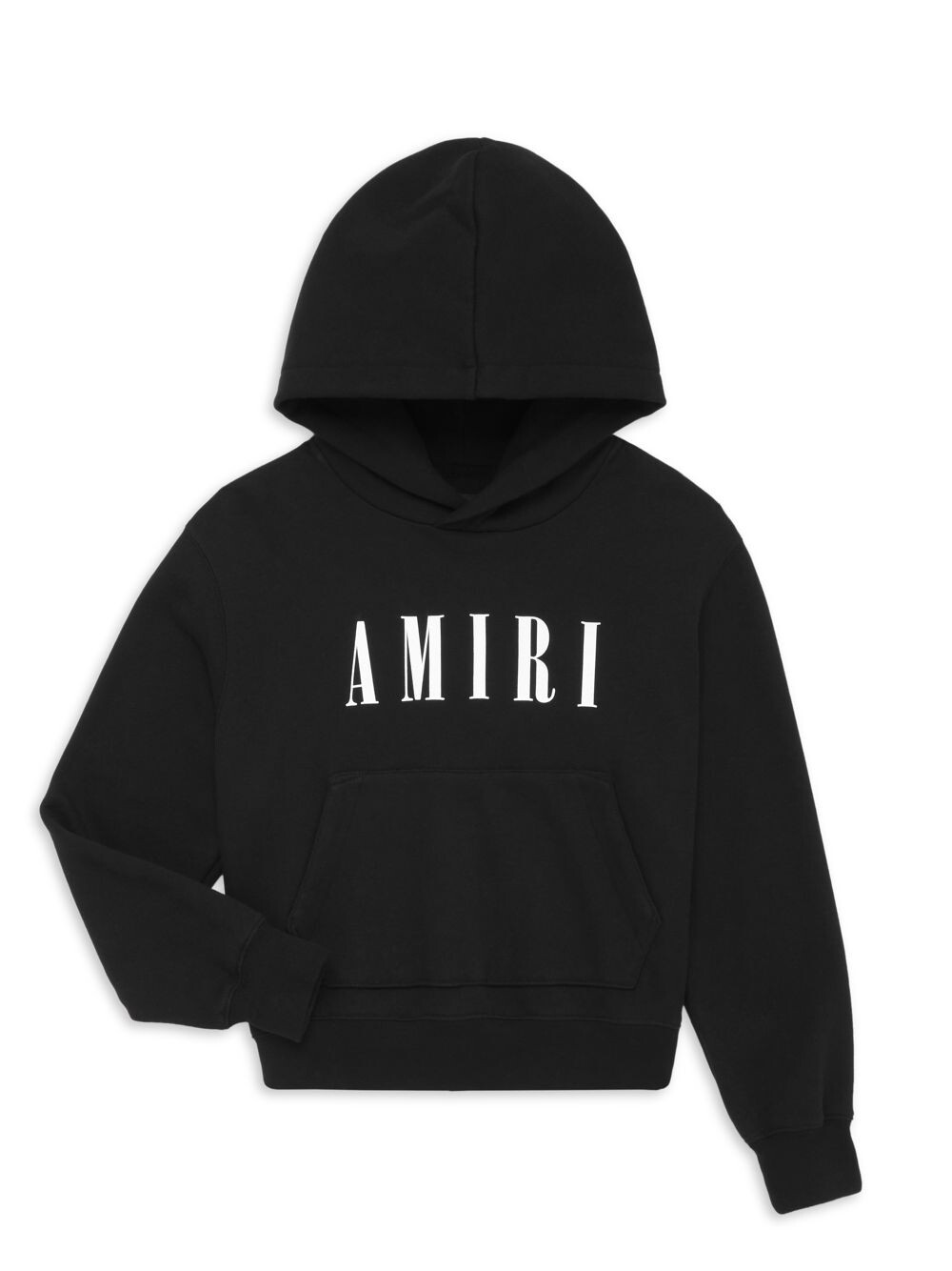 

Толстовка с капюшоном с логотипом Little Kid's & Kid's Amiri, черный