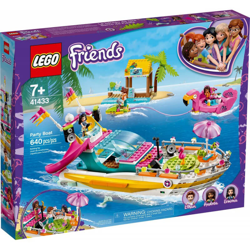 Конструктор LEGO Friends 41433 Яхта для вечеринок тимофеев олег рецепты крутой вечеринки