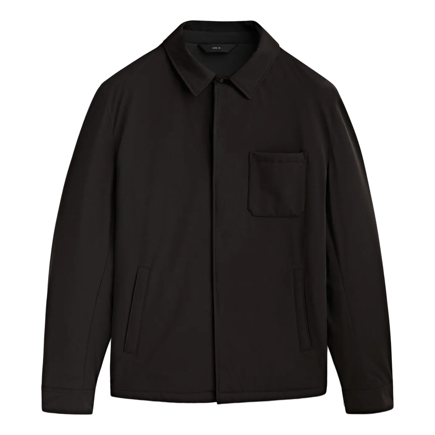

Рубашка Massimo Dutti Lightweight Stretch, черный