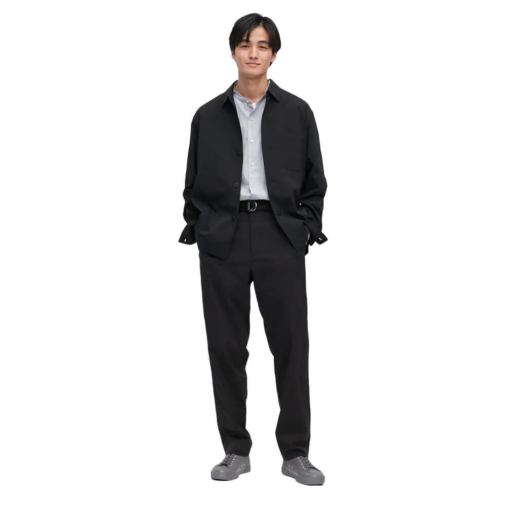 

Брюки Uniqlo Ultra Light Relaxed Fit, черный