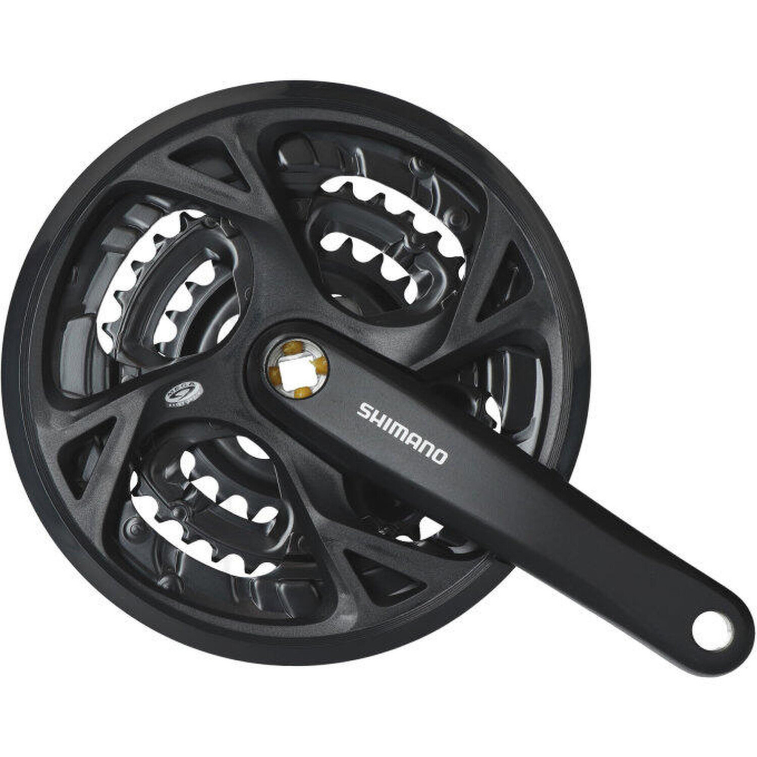 

Нижний кронштейн 9v Shimano Fc-M371, черный / черный / черный