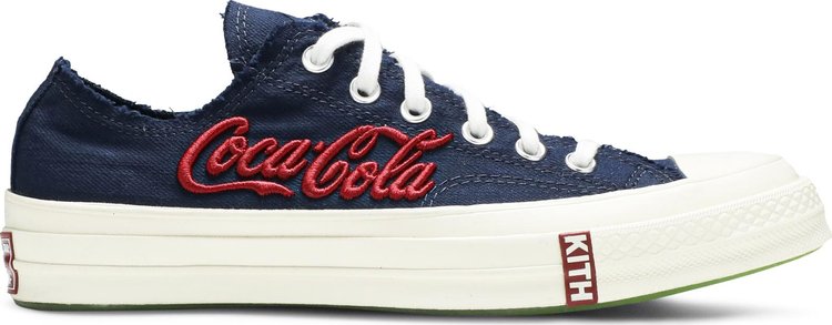 Кроссовки Converse Kith x Coca-Cola x Chuck 70 Low Navy, синий