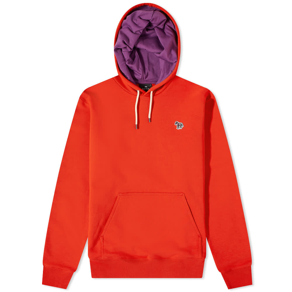 

Толстовка Paul Smith Zebra Popover Hoody, Красный