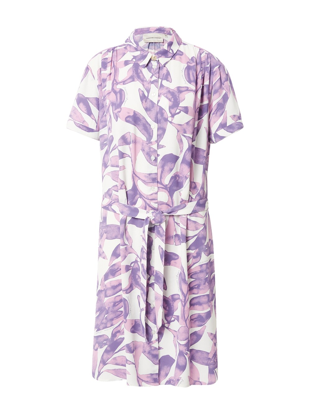 Рубашка-платье Fabienne Chapot, фиолетовый/темно-фиолетовый/белый фиолетовый белый