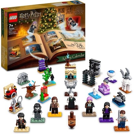 

Адвент-календарь Lego 76404 Harry Potter с настольной игрой, 7 минифигурок