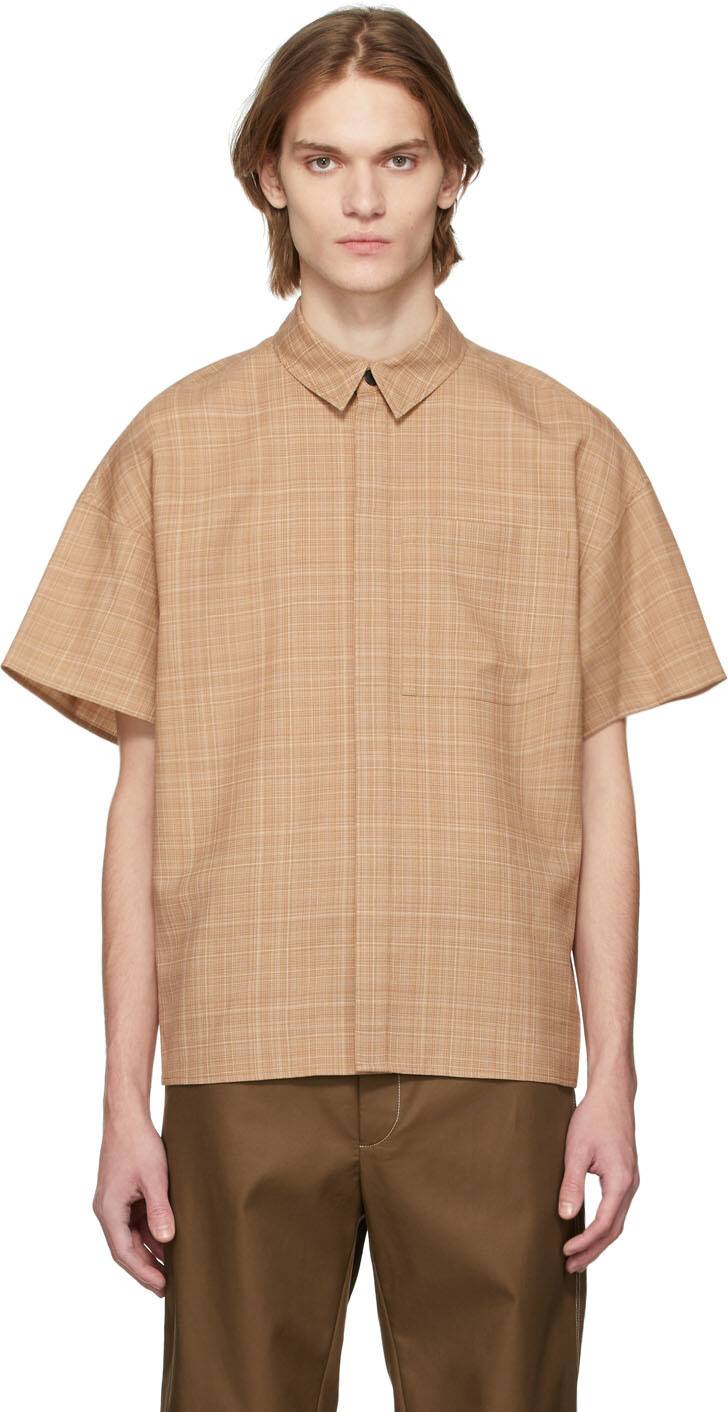 

Рубашка SSENSE Exclusive Tan Vidra GAUCHERE