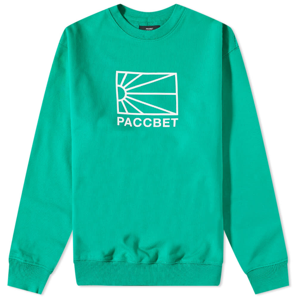 

Толстовка PACCBET Big Logo Crew Sweat, Зеленый