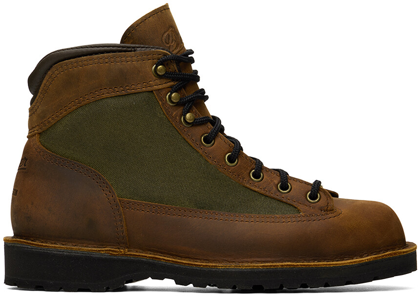 

Коричневые и хаки ботинки Danner Ridge