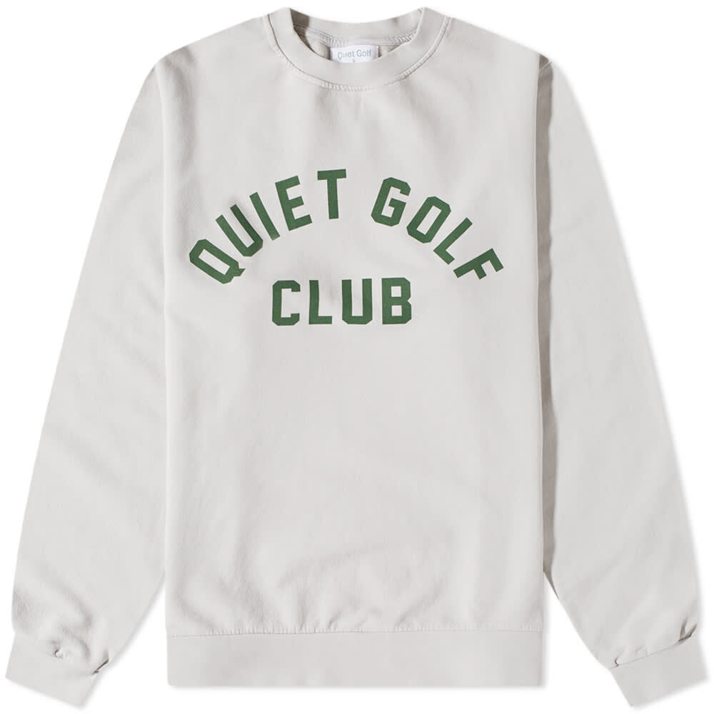 

Толстовка Quiet Golf Quiet Golf Crew Sweat, Серый