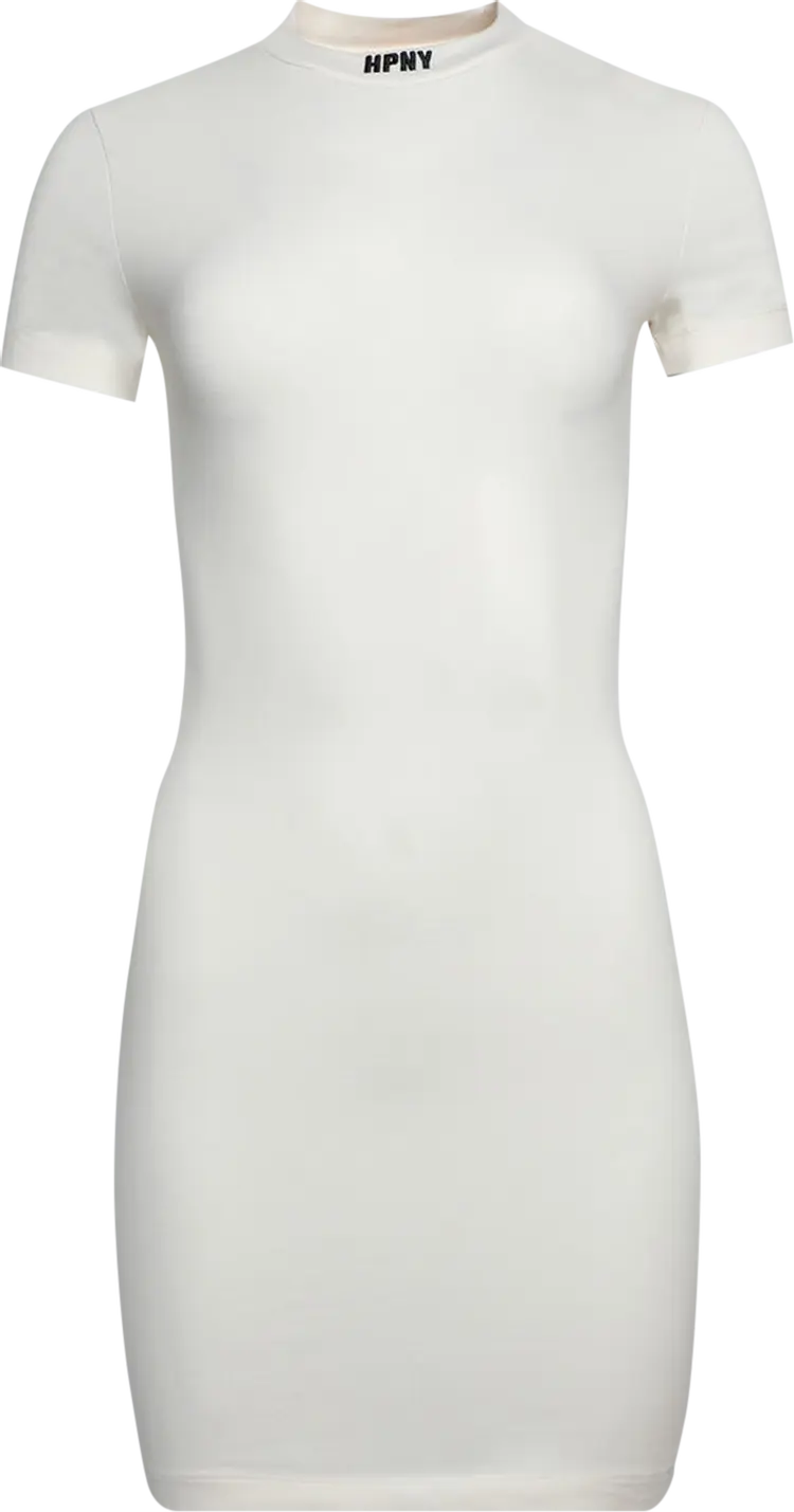 

Футболка Heron Preston Logo Embroidered T-Shirt Dress White/Black, белый